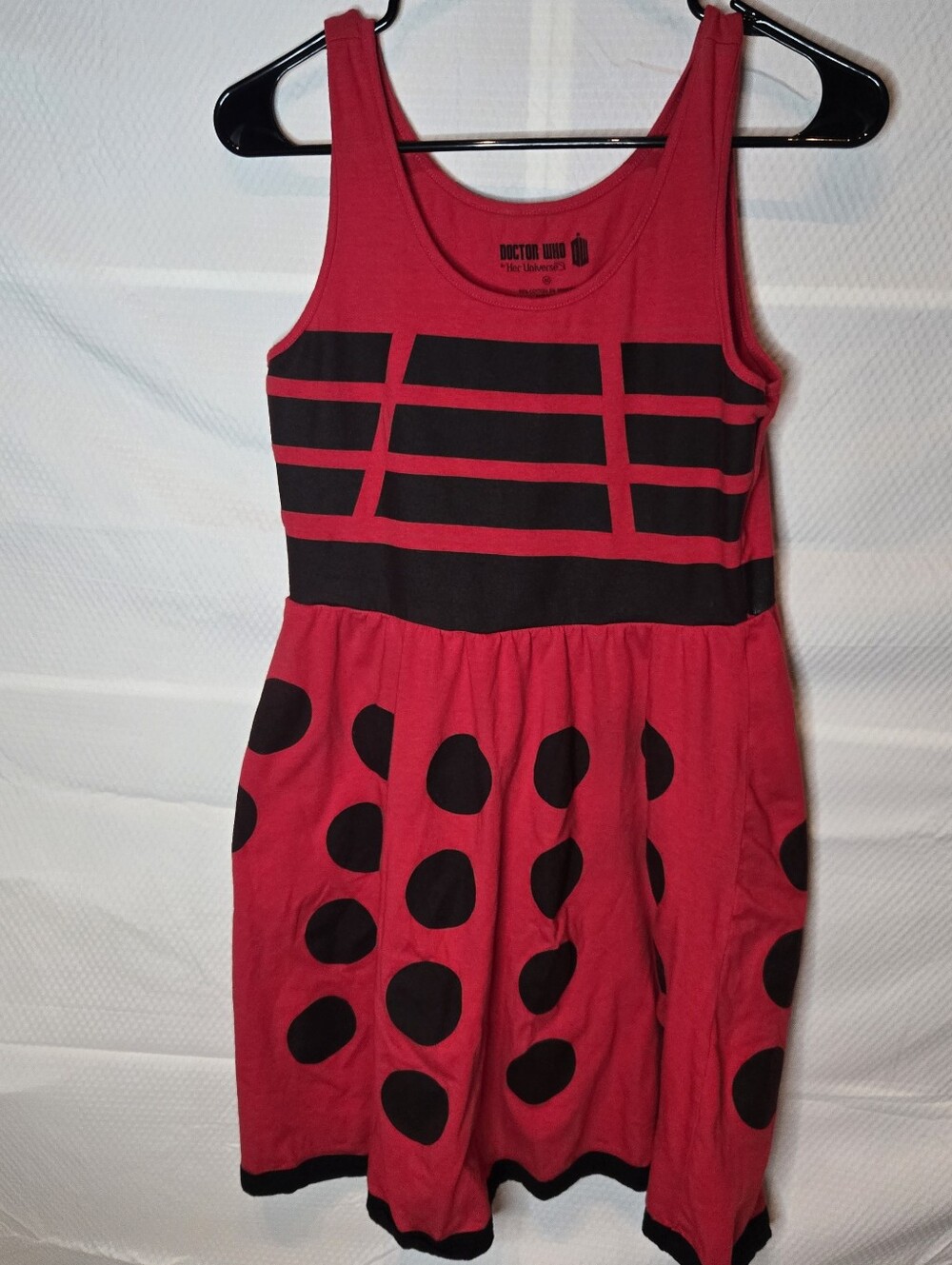 Her Univers Dr. Who Red and Black Dalek Dress